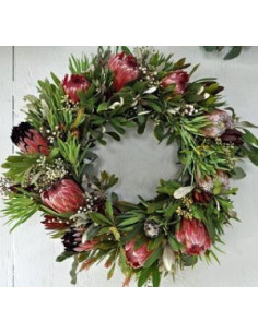 Protea Wreath Seasonal (Wholesale & Bulk)