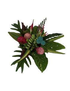 Tropical Bouquet "lagoon" LARGE Premium Collection 4 bunches 2