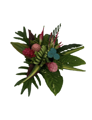 Tropical Bouquet "lagoon" LARGE Premium Collection 4 bunches Tropical Bouquet "lagoon" LARGE Premium Collection 4 bunches