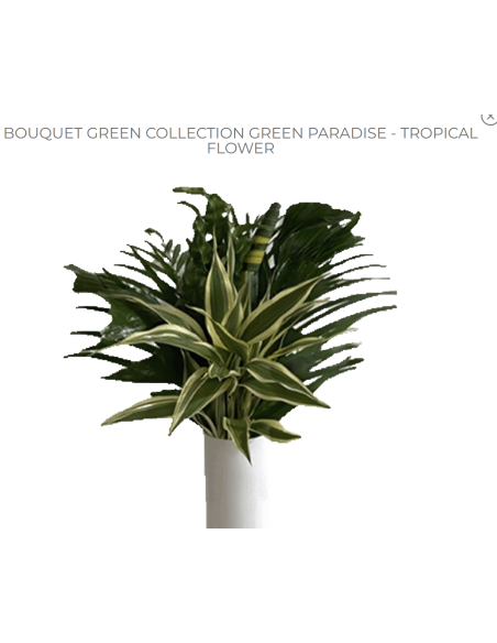 Tropical Bouquet Greenery collection "green paradise" 6 bunches