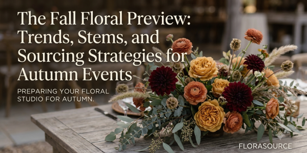 The Fall Floral Preview: Trends, Stems, and Sourcing Strategies for Autumn Events